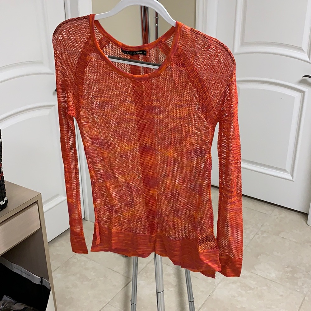 Rag & bone mesh top
